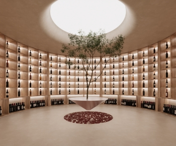 Modern Wine Cellar/Wine Tasting Room-ID:465006112