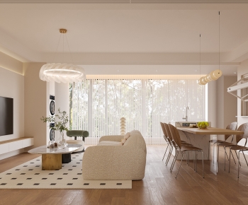 Wabi-sabi Style A Living Room-ID:378853087