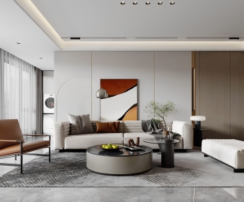 Modern A Living Room-ID:715094091