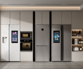Modern Home Appliance Refrigerator-ID:393428095