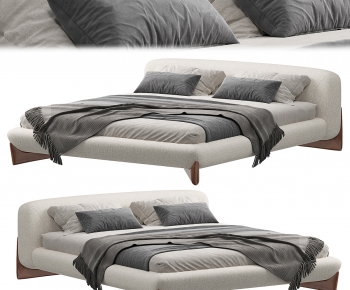 Modern Double Bed-ID:818214896