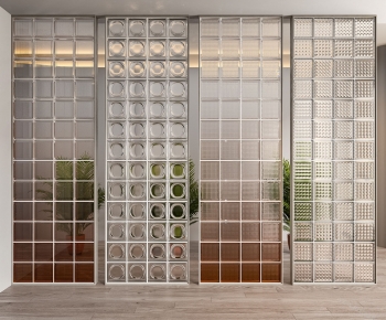 Modern Glass Screen Partition-ID:822639949