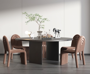 Modern Dining Table And Chairs-ID:170660029