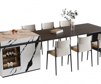 Modern Dining Table And Chairs-ID:291934973