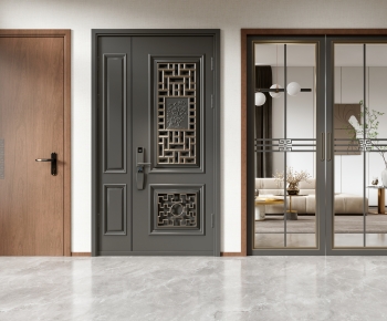 New Chinese Style Door-ID:980649089