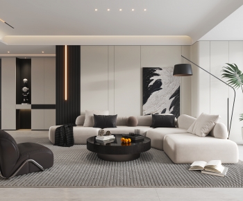 Modern A Living Room-ID:823263888