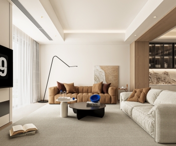 Modern A Living Room-ID:491081008