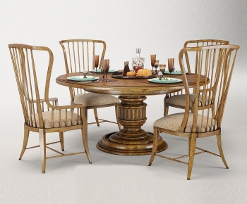 Modern Dining Table And Chairs-ID:306313992