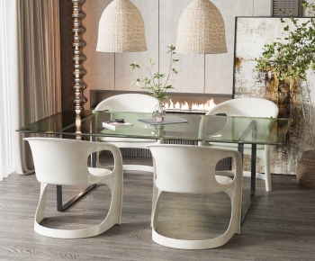 Modern Dining Table And Chairs-ID:812454948