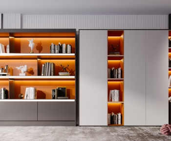Modern Nordic Style Bookcase-ID:713469989