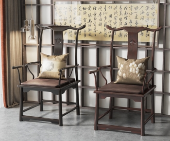 New Chinese Style Lounge Chair-ID:759538895