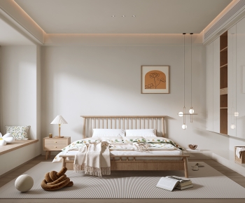 Modern Nordic Style Bedroom-ID:745285034