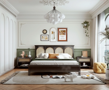 French Style Bedroom-ID:326644907