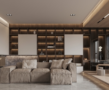 Modern A Living Room-ID:964560523