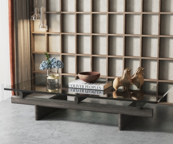 New Chinese Style Coffee Table-ID:993119008