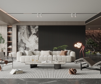 Modern A Living Room-ID:164215099