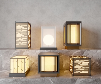 Modern Chinese Style Outdoor Light-ID:841363911
