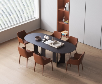 Modern Dining Table And Chairs-ID:225239048