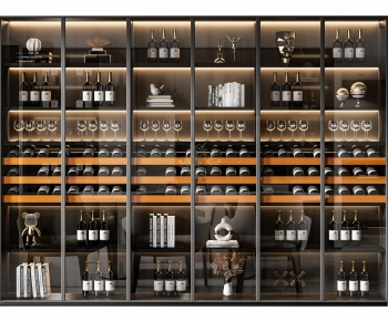 Modern Wine Cabinet-ID:598707914