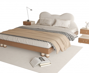 Modern Double Bed-ID:179498911