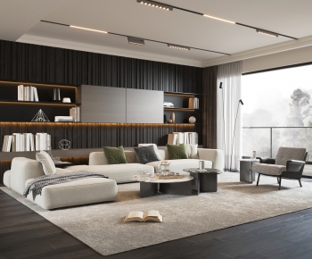 Modern A Living Room-ID:161099415