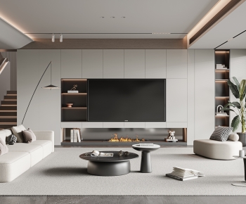 Modern A Living Room-ID:978317985