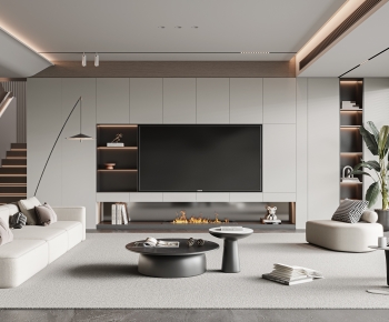 Modern A Living Room-ID:732067117