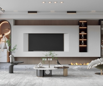 Modern A Living Room-ID:632606982