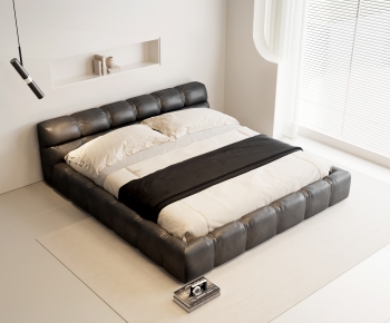 Modern Double Bed-ID:759980926