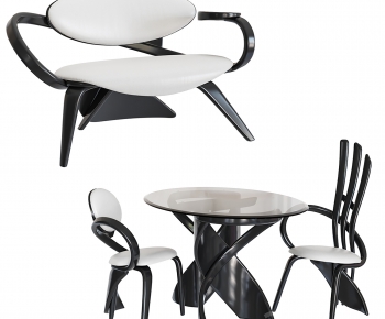 Modern Dining Table And Chairs-ID:807475095