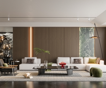 Modern A Living Room-ID:130986933