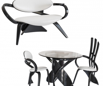 Modern Dining Table And Chairs-ID:658464916