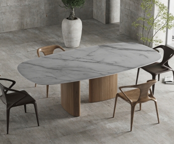 Modern Dining Table And Chairs-ID:883671053