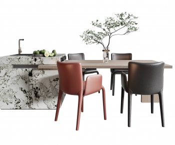 Modern Dining Table And Chairs-ID:573213101