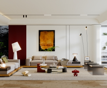 Modern A Living Room-ID:156162985