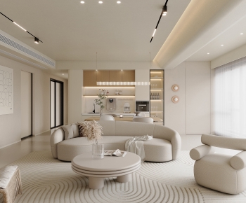 Wabi-sabi Style A Living Room-ID:773384094