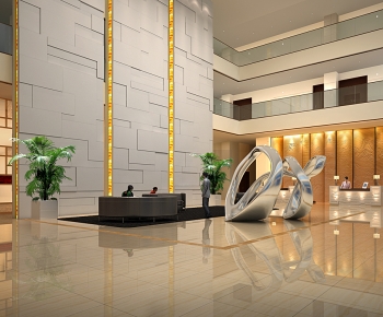 New Chinese Style Lobby Hall-ID:920883894