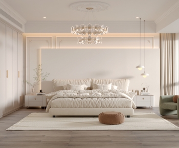 French Style Bedroom-ID:673290977