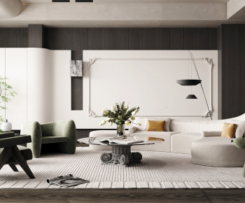 Modern A Living Room-ID:829396968