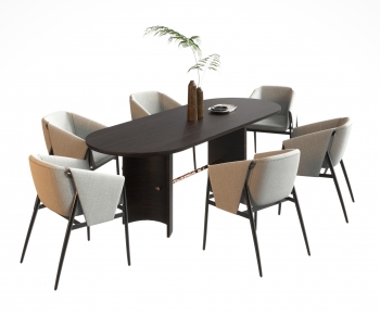 Modern Dining Table And Chairs-ID:115102054