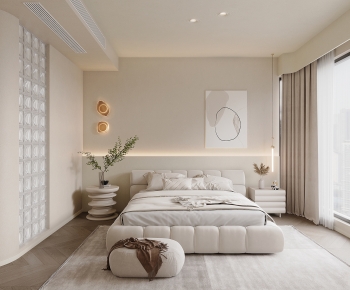 Wabi-sabi Style Bedroom-ID:363173965