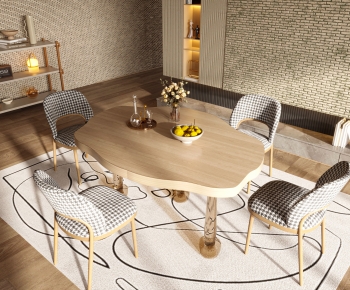 Modern Dining Table And Chairs-ID:785787114