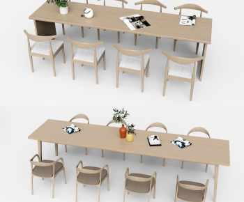 Modern Dining Table And Chairs-ID:840257889