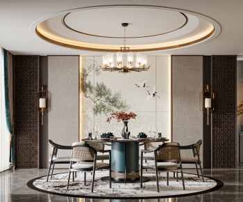 New Chinese Style Dining Room-ID:159521101