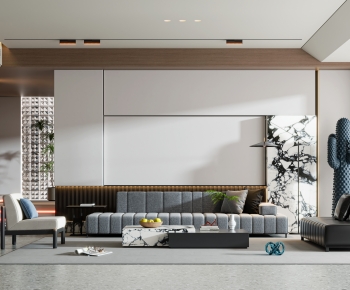 Modern A Living Room-ID:271279897