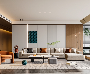 Modern A Living Room-ID:243380118