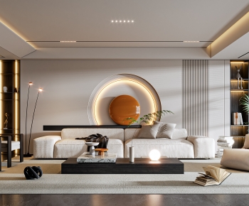 Modern A Living Room-ID:427287103