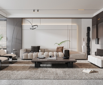 Modern A Living Room-ID:207827092