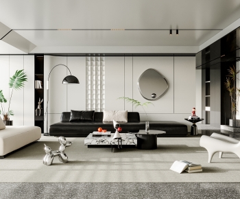 Modern A Living Room-ID:306180957
