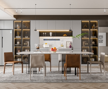 Modern Dining Room-ID:407205105